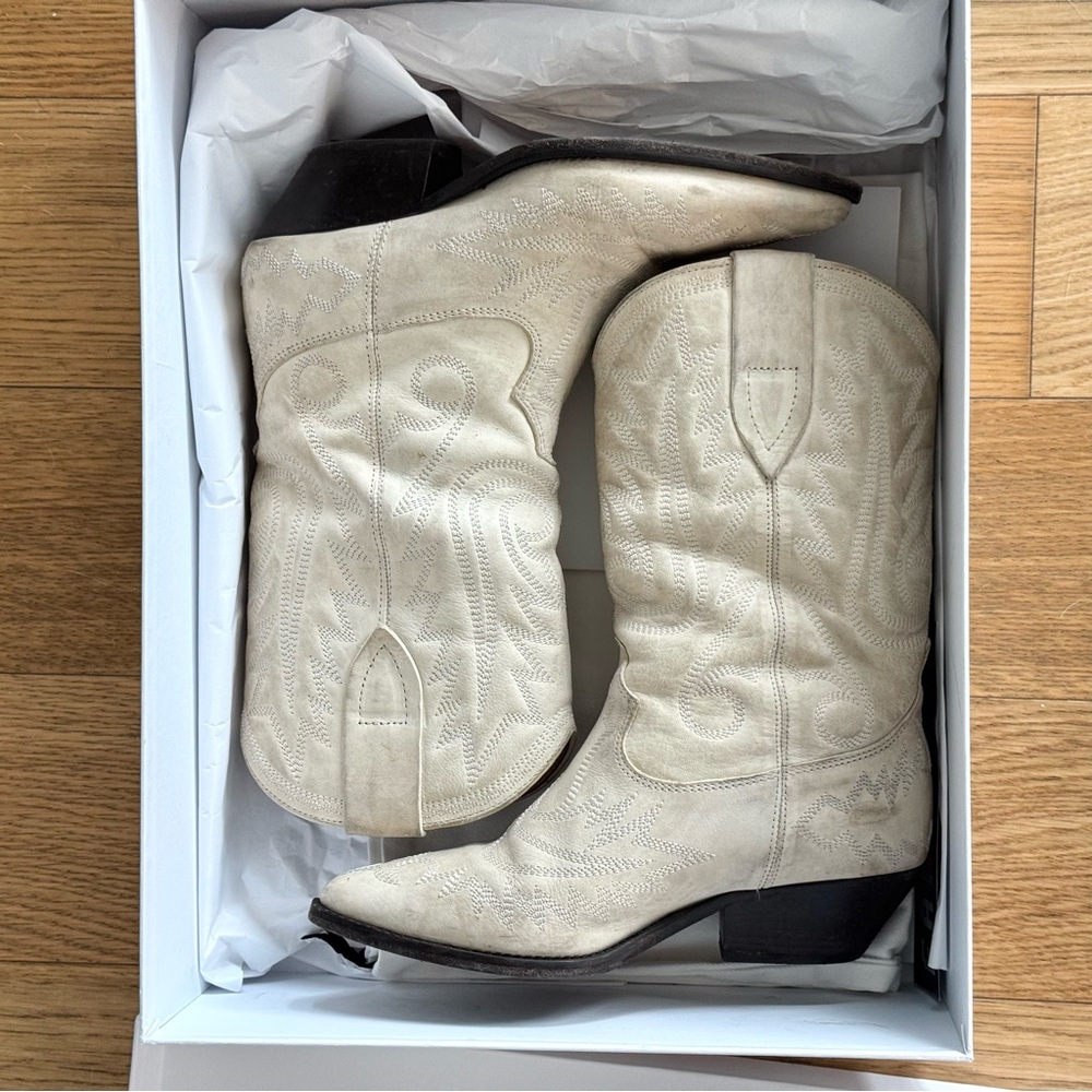 Isabel Marant Duerto Western Boots 36 - Picture 6 of 10